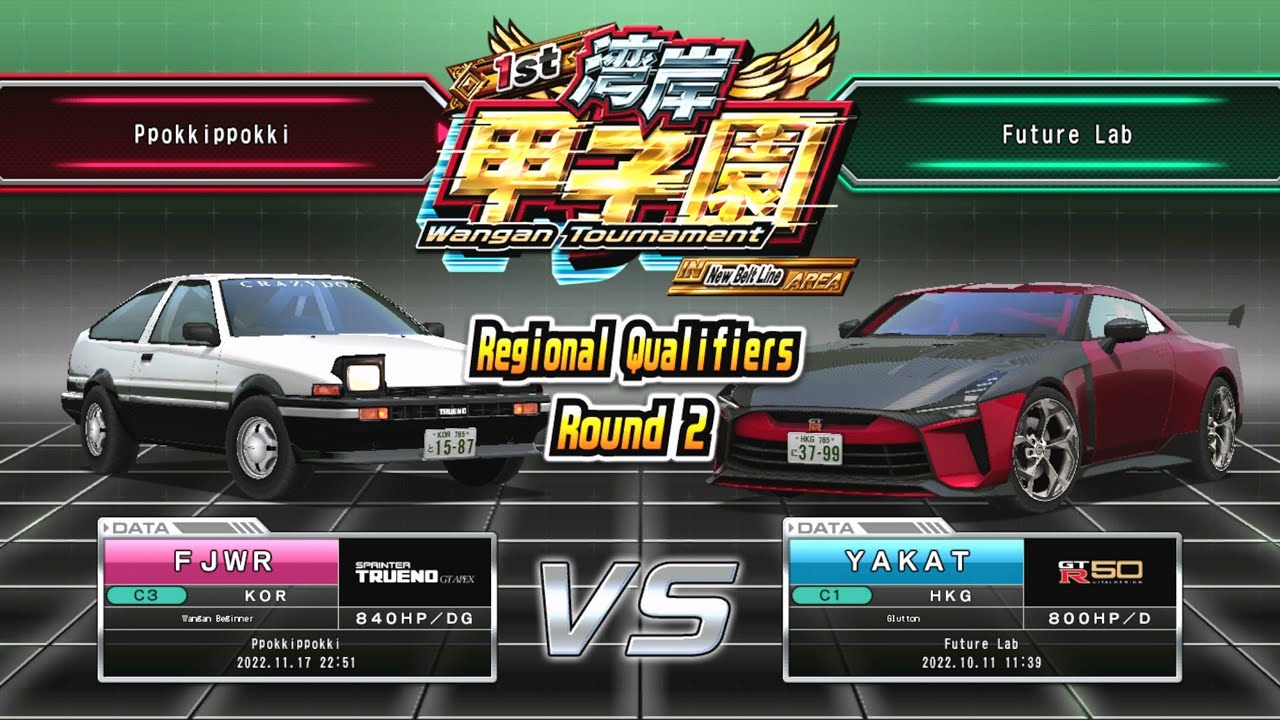 WMMT6RR 湾岸 甲子園 Tournament Regional Qualifiers Round 2 -AE86-