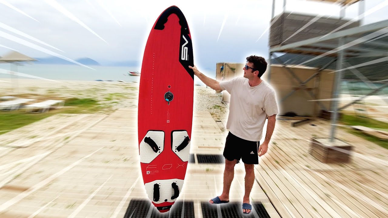 Vasiliki windsurfing feat. Severne Fox & NCX
