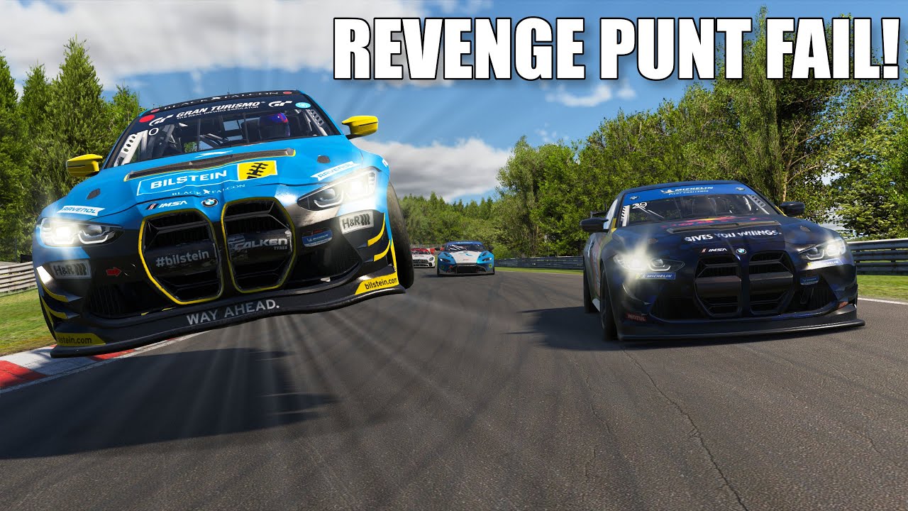 Слишком много всего произошло, чтобы уместиться в заголовок! | iRacing GT4 на Нюрбургринге