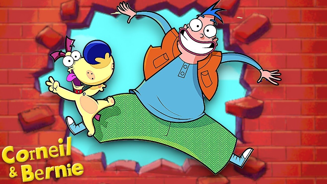 Funniest Corneil & Bernie Adventures – The Great Escape! 😂🐾Funny Cartoon for Kids | Watch my Chops