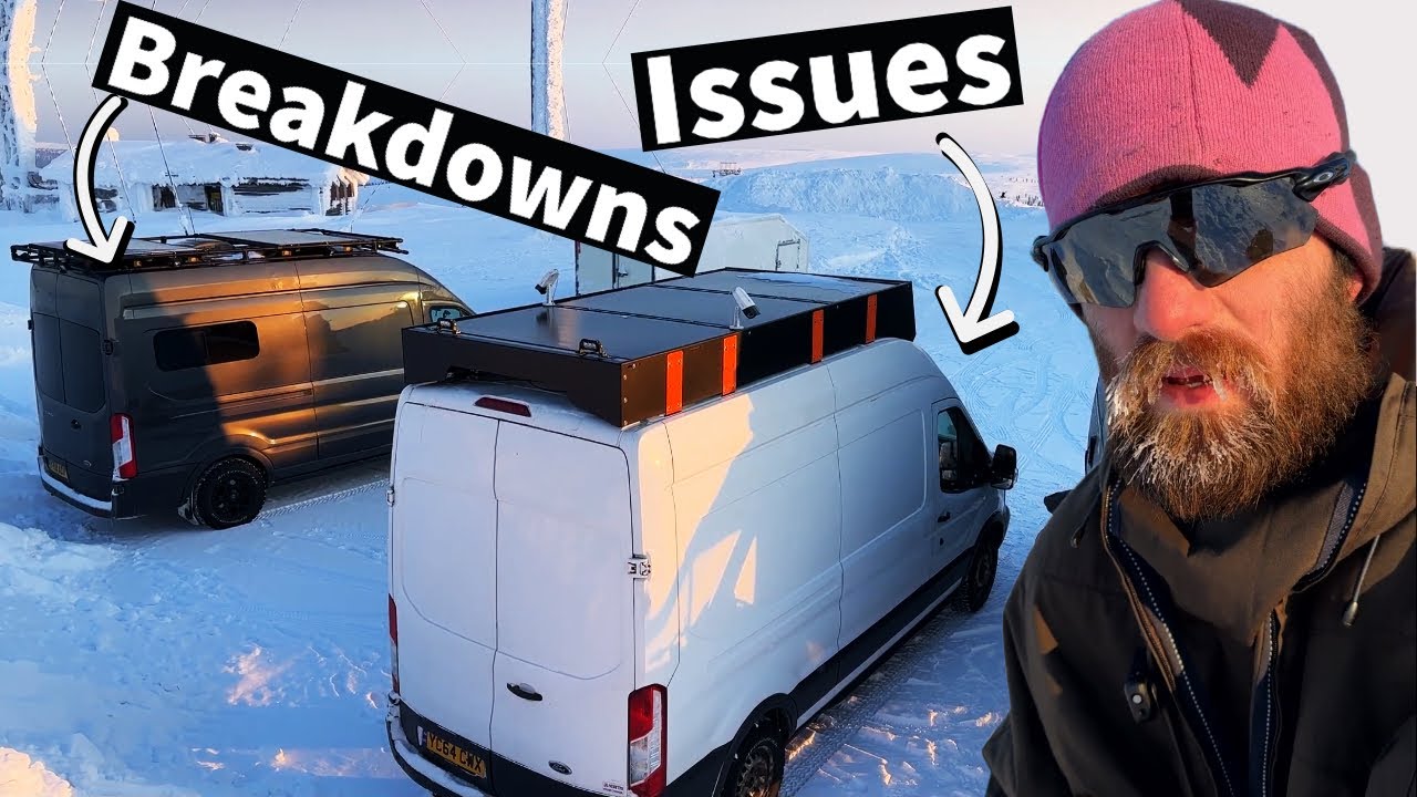 ARCTIC Winter VANLIFE: When Things Go Wrong