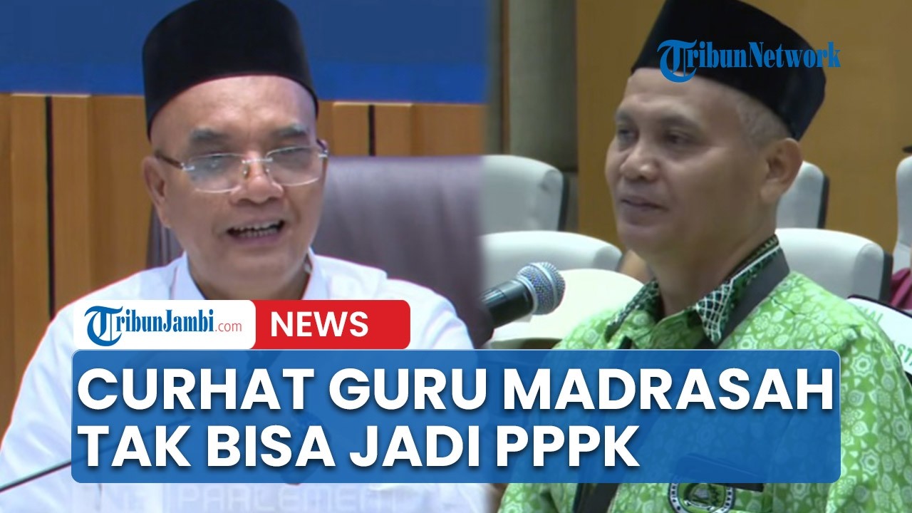 Ekspresi DPR dengar Guru Madrasah Tak Bisa Jadi PPPK Seperti Pegawai MBG