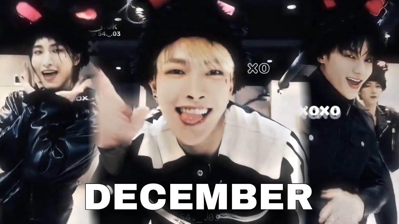 ateez tiktoks of the month | december '23