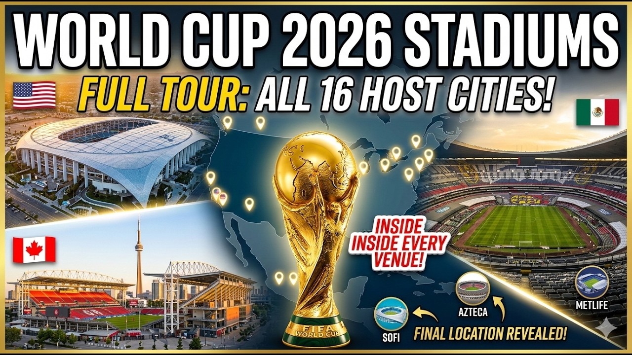 INSIDE the 2026 World Cup: Every Stadium, City & Match Schedule Revealed