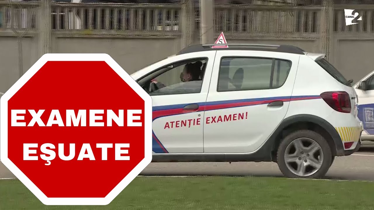 ŞOFER DUPĂ ZECI DE EXAMENE EŞUATE