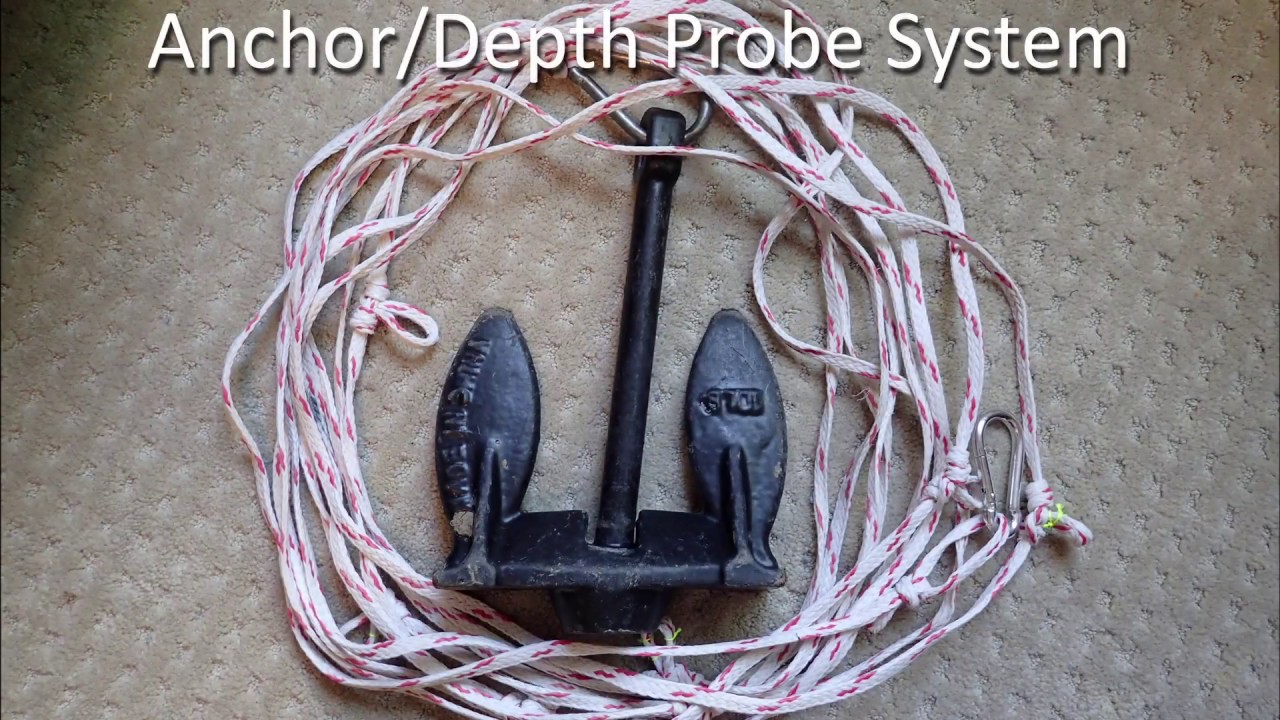 DIY Inflatable & Small Boat Anchor & Depth Probe System