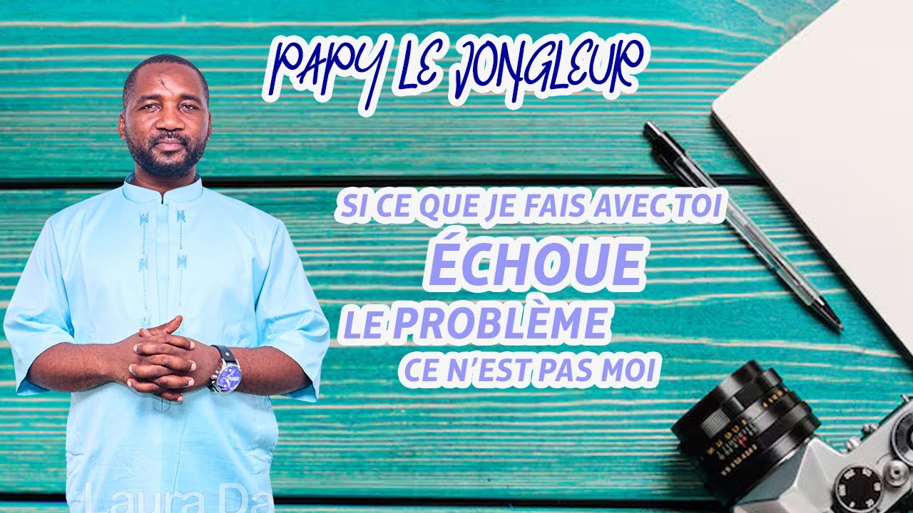 L'INVITÉ : 'Si ce que je fais avec toi échoue, le problème ce n'est pas moi' Papy le Jongleur