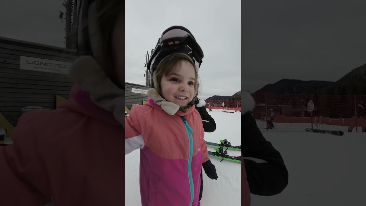 Family Ski - Season opening in Val di Fiemme #skilife