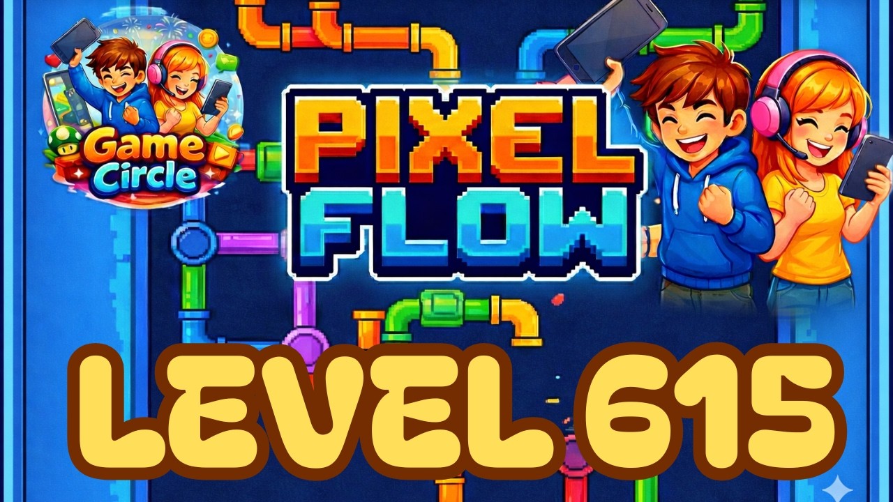 Pixel flow©  - Level 615 - solution