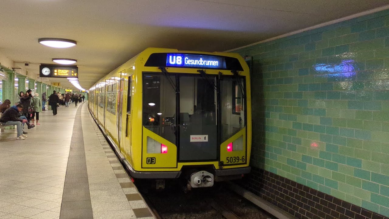 U-Bahn Berlin|Aussetzermitfahrt #42 auf der U8 von Wittenau bis Gesundbrunnen