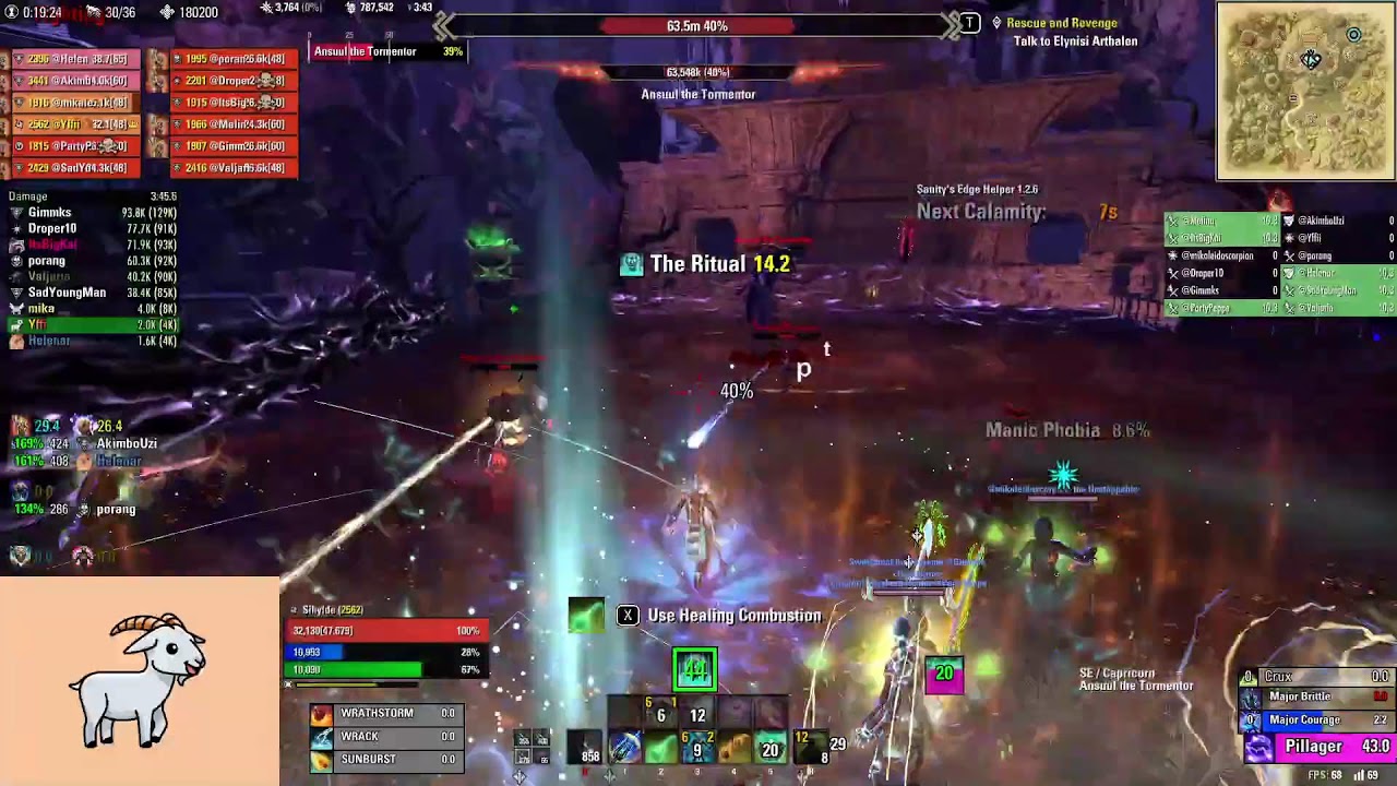 Mindmender Day 20 - Healer pov - Capricorn - The Elder Scrolls Online