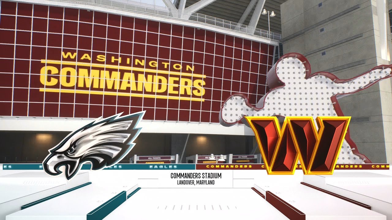 Madden NFL 26 - Philadelphia Eagles (11-3) Vs Washington Commanders (5-8) PS5 Simulation Week 16
