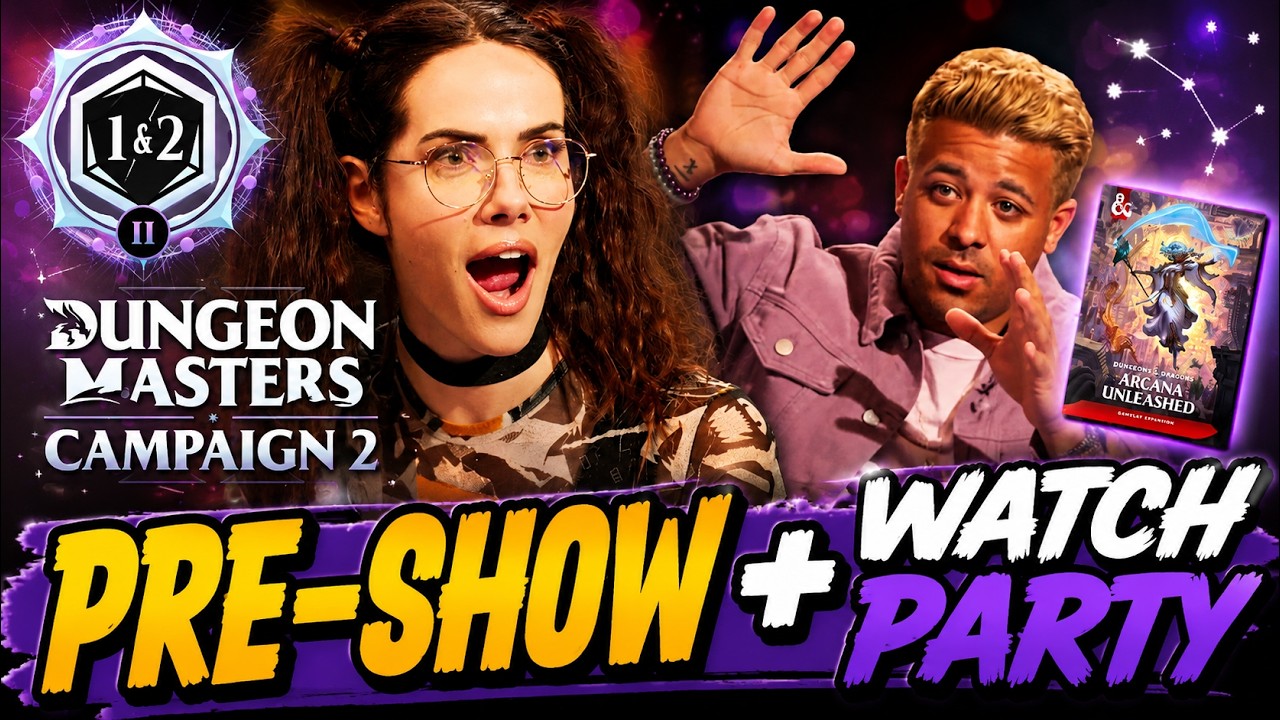 Dungeon Masters SEASON 2 PREMIERE | Ep. 1 & 2 | Official D&D actual play co-stream