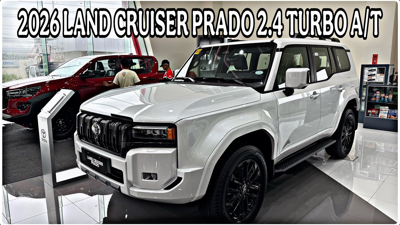 Toyota Land Cruiser Prado 2.4 A/T 2026 года выпуска #toyotaprado