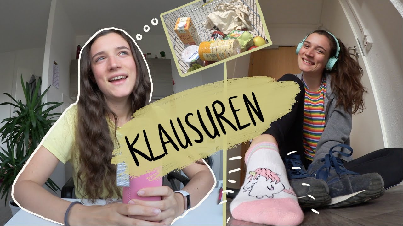 [VLOG] KLAUSURENPHASE, Lernen, mein Einkauf, PRÜFUNGEN