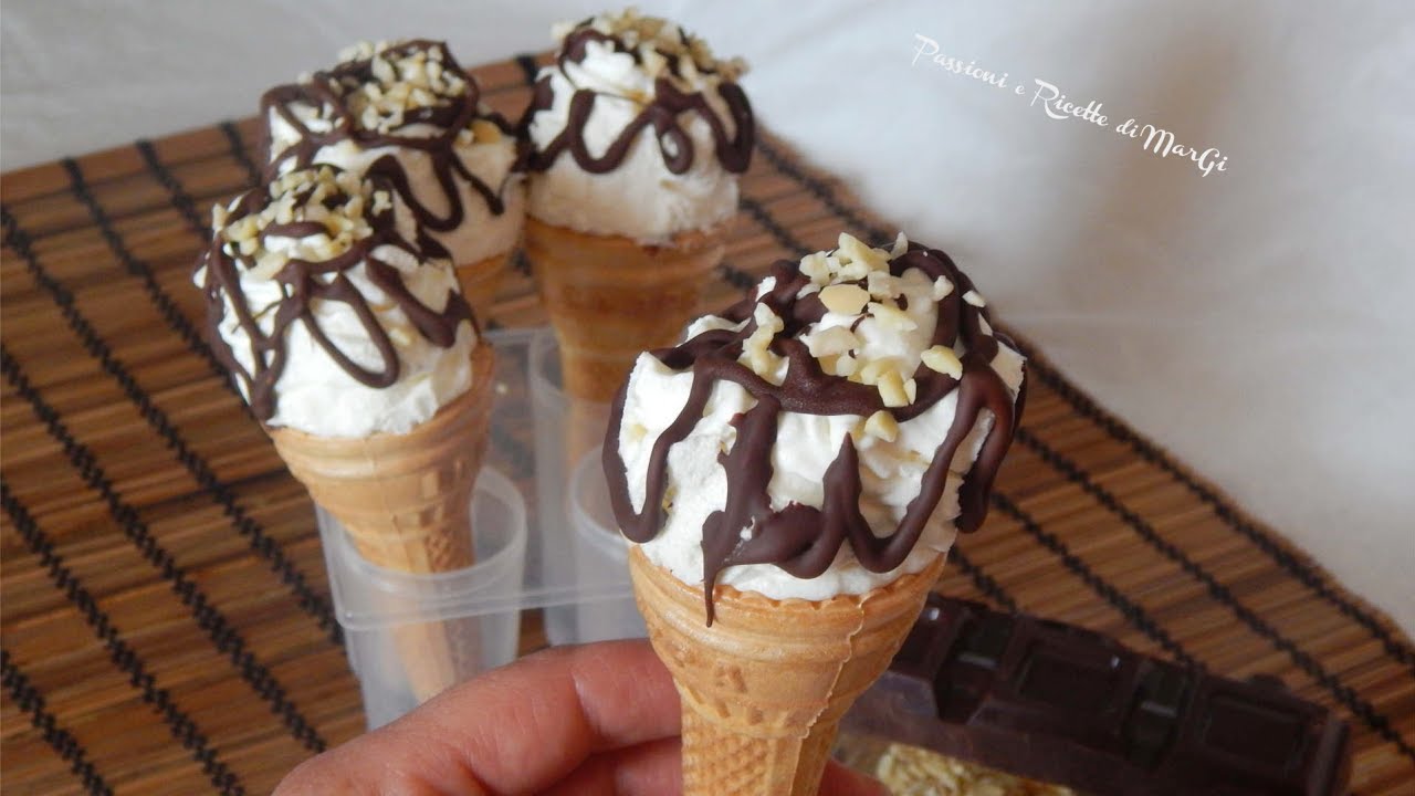 Cornetto algida fatto in casa