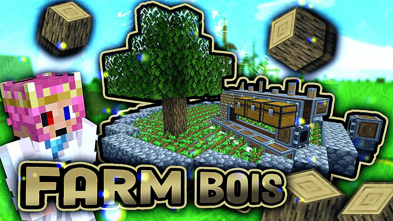[TUTO]FARM A BOIS (automatique, simple et rentable) - CREATE  #10 - MINECRAFT 1.20