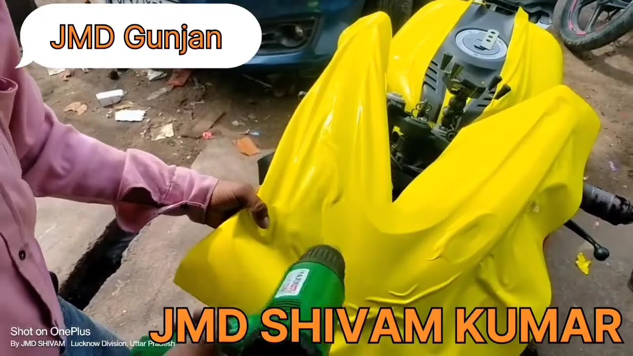 YAMAHA R15 V3 parrot green raping  JMD Shivam Bangarmau