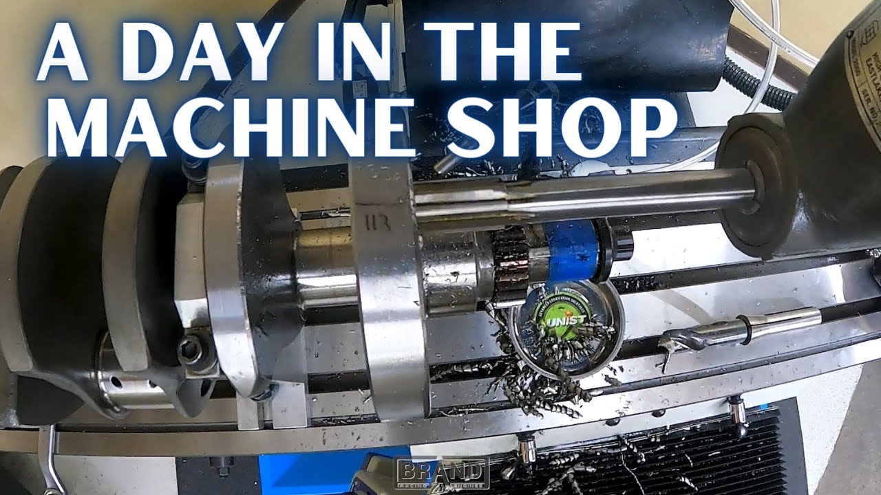 a Day in the Machine Shop! Custom Tool for Swapping Sleeves, Adding Mallory to a Crankshaft!
