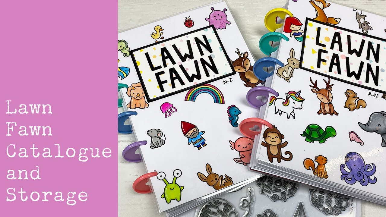 Lawn Fawn Catalogue and Storage