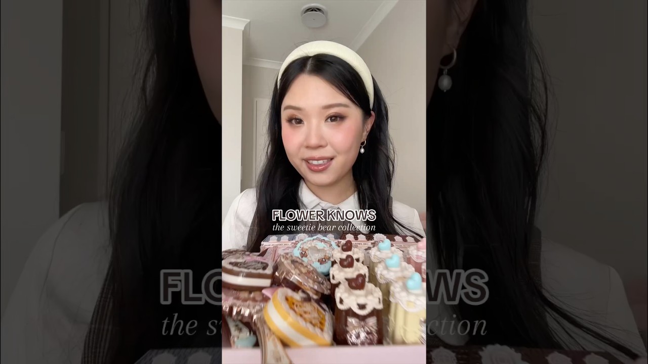 FLOWER KNOWS SWEETIE BEAR try on review 🧸