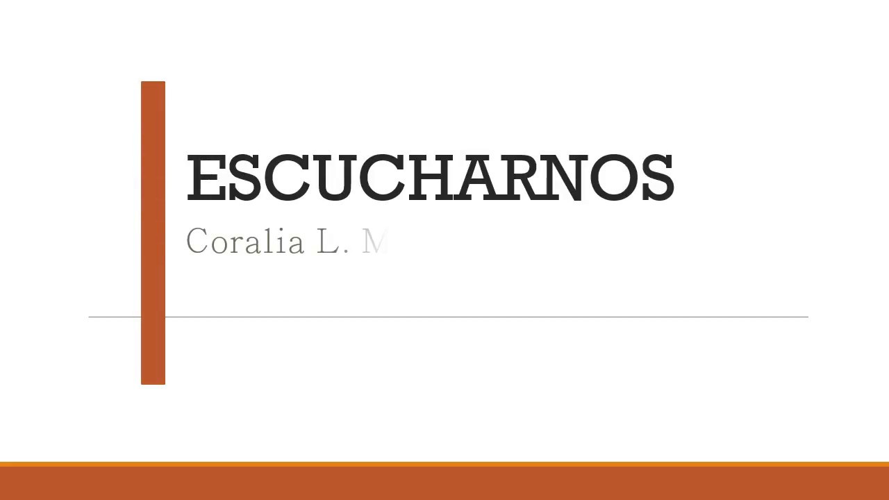 ESCUCHARNOS - Coralia Maskavizan