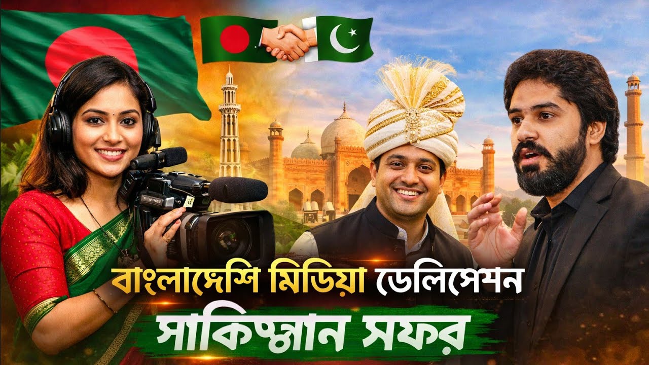 Bangladesh Media Delegation in Pakistan | Cultural Welcome & Media Exchange 🇧🇩🤝🇵🇰