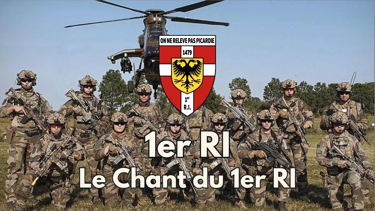 1er RI  - Chant du 1er RI - Chant Militaire 💪 🇫🇷 #armeefrancaise #militaire #france