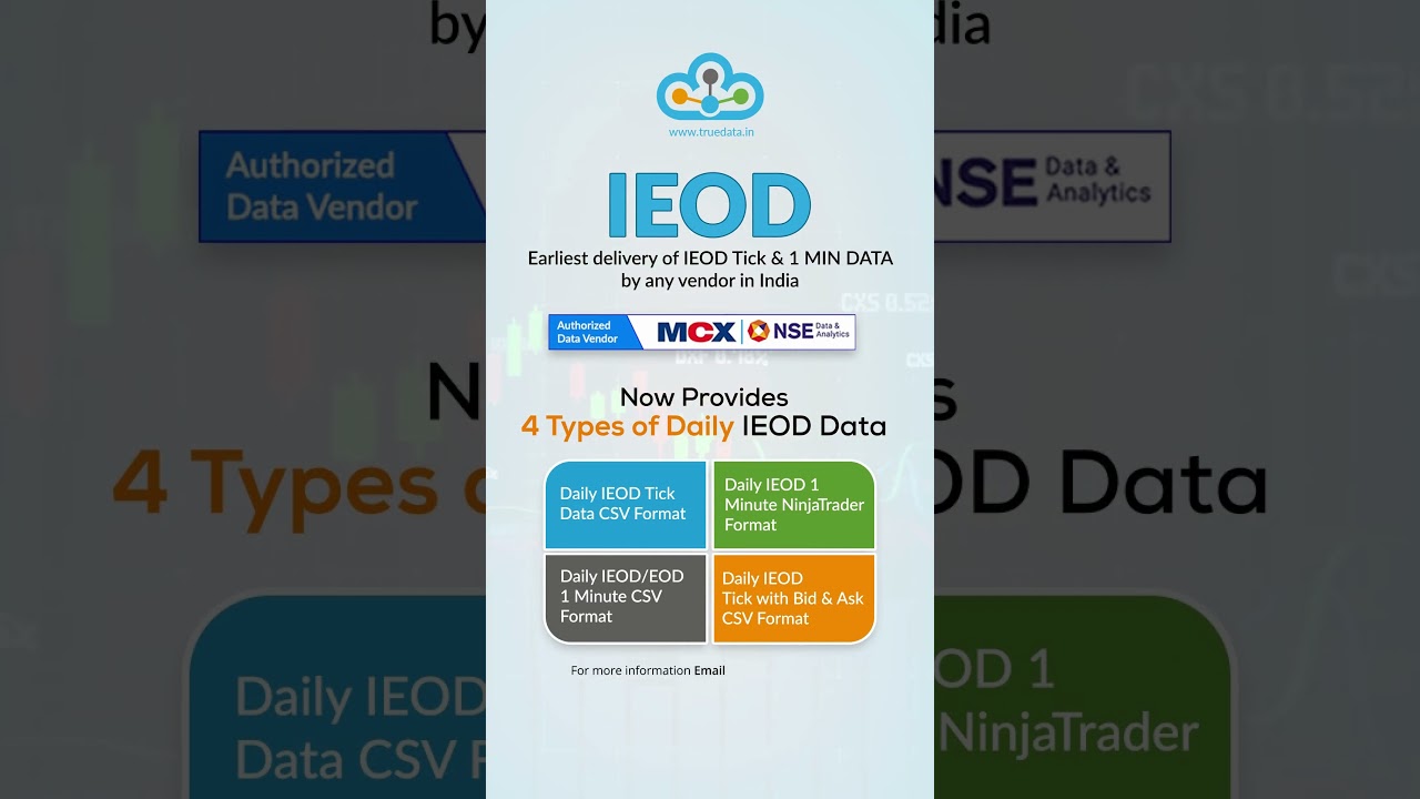 TrueData Provides 4 types of Daily #IEODData