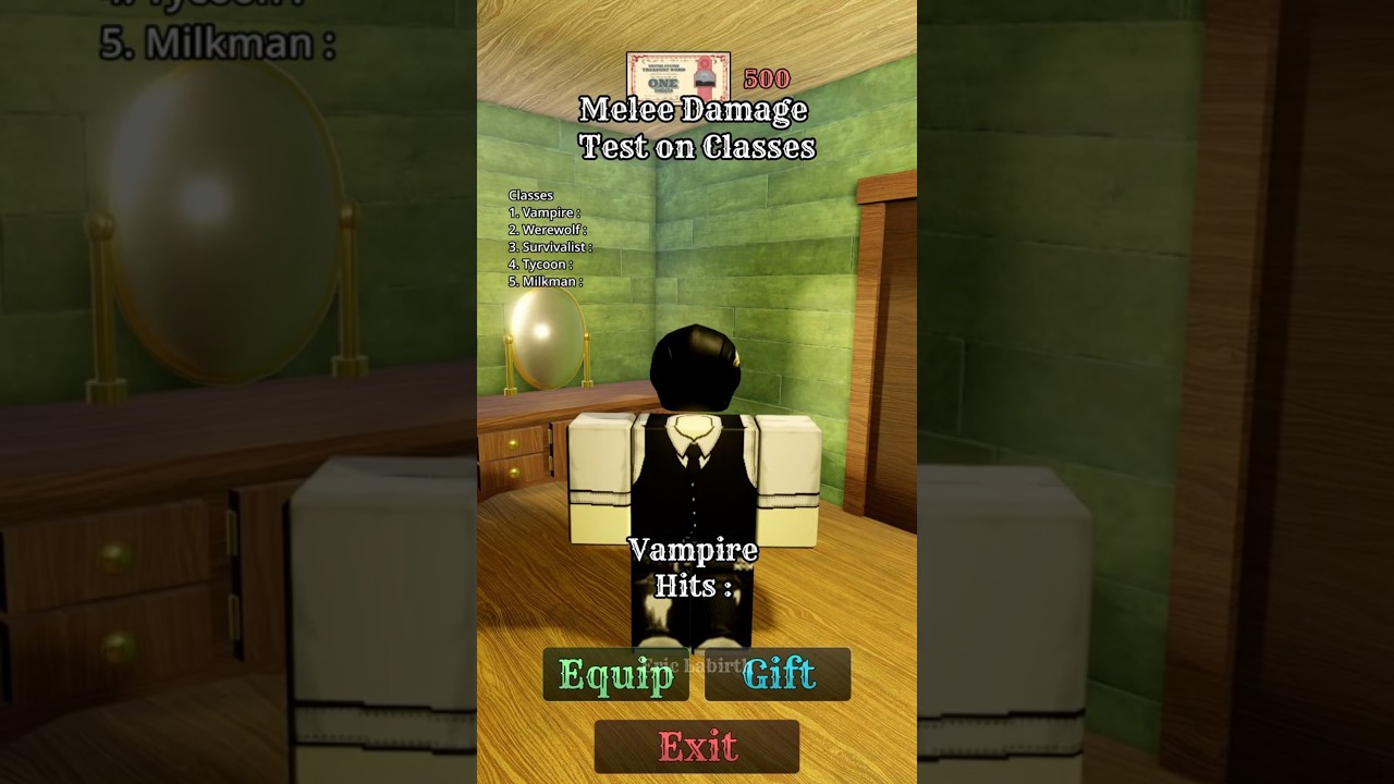 Classes Melee Damage Buff Test | Dead Rails  #roblox #deadrails