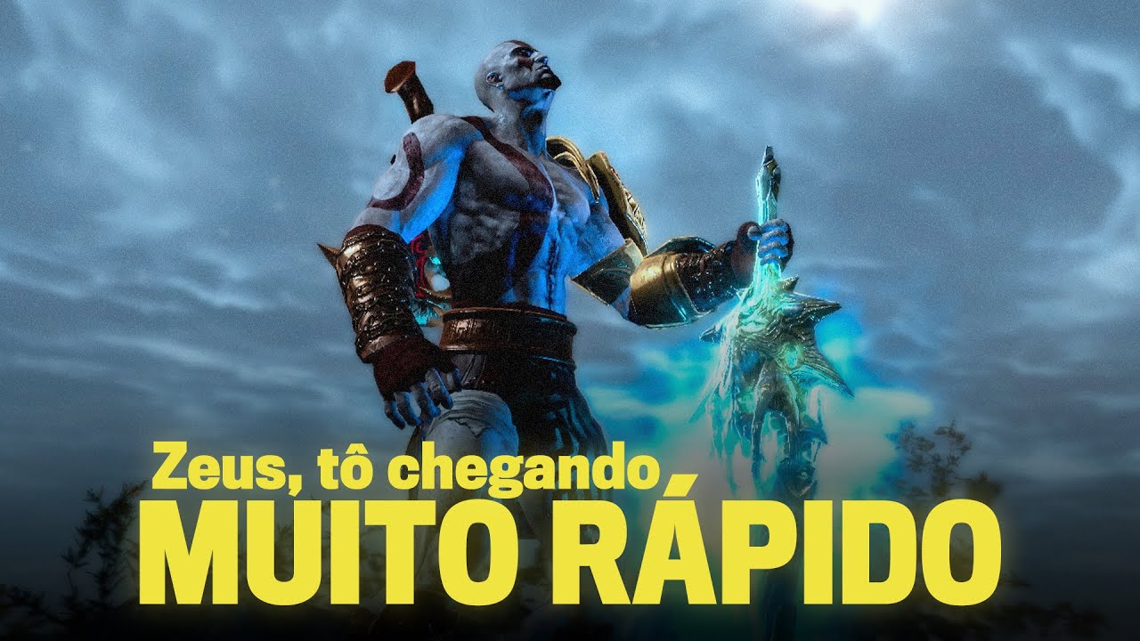 ZEUS, TÔ AÍ EM 49 MINUTOS! - God Of War 3 Speedrun React (RECORD MUNDIAL)