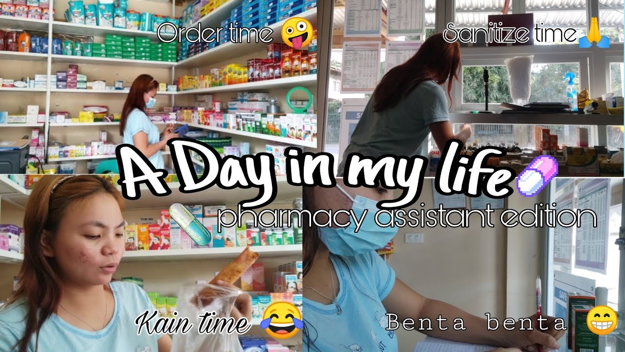 A DAY IN MY LIFE || PHARMACY ASSISTANT EDITION || arianne's timeline