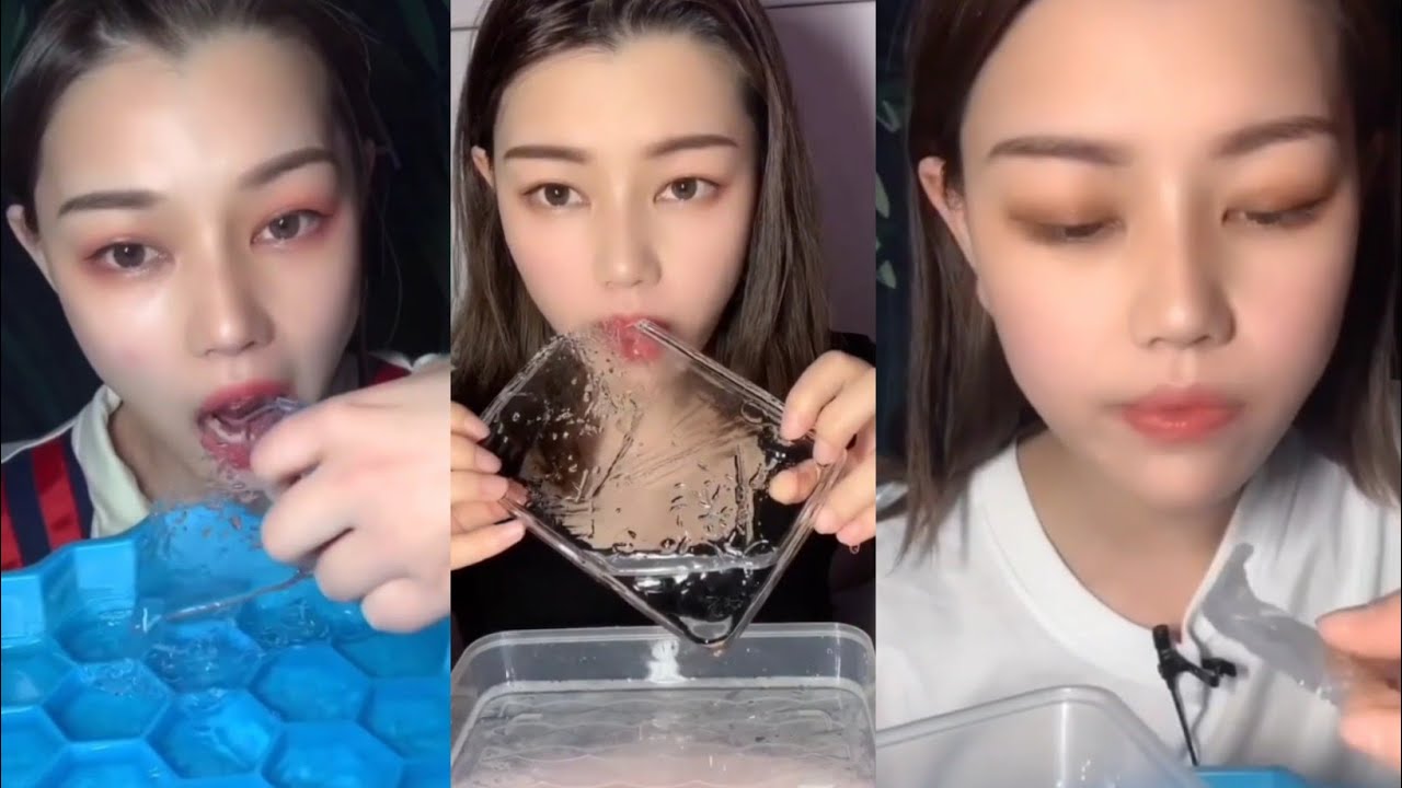 ASMR - ICE EATING EPS 61, SUN GIRL THIN ICE