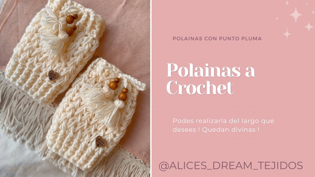 Polainas a crochet