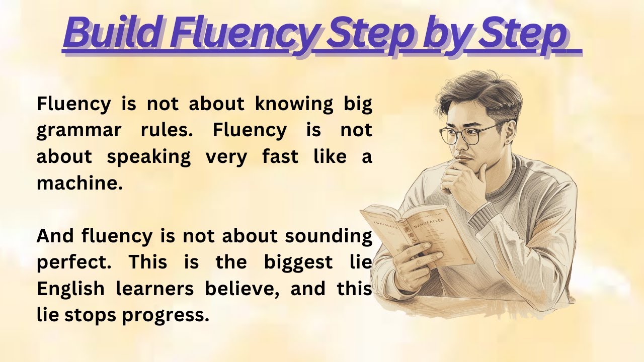 Build Fluency Step by Step // Grow Your English Daily | Learn English Naturally, Speak Confidently