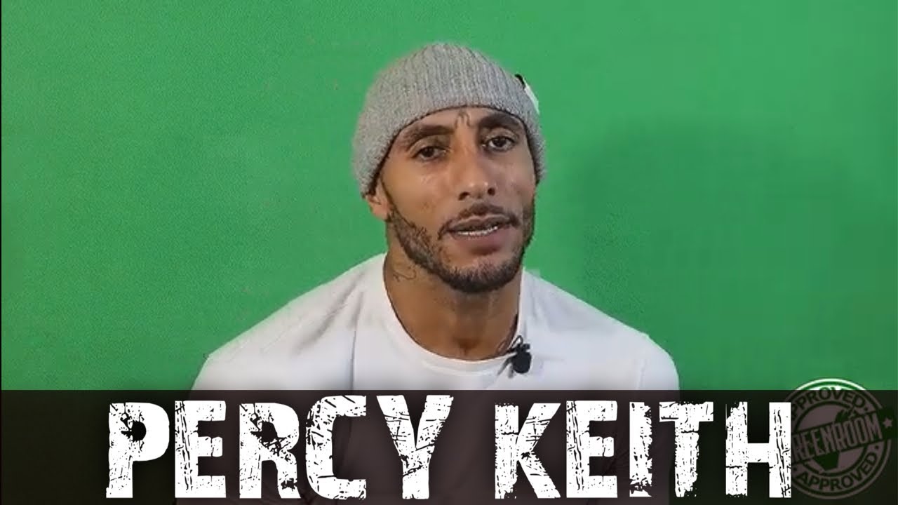PERCY KEITH Ask GREENROOM TV Why He Never Shows His Face On Camera + New Music & Fitness [PART 1]