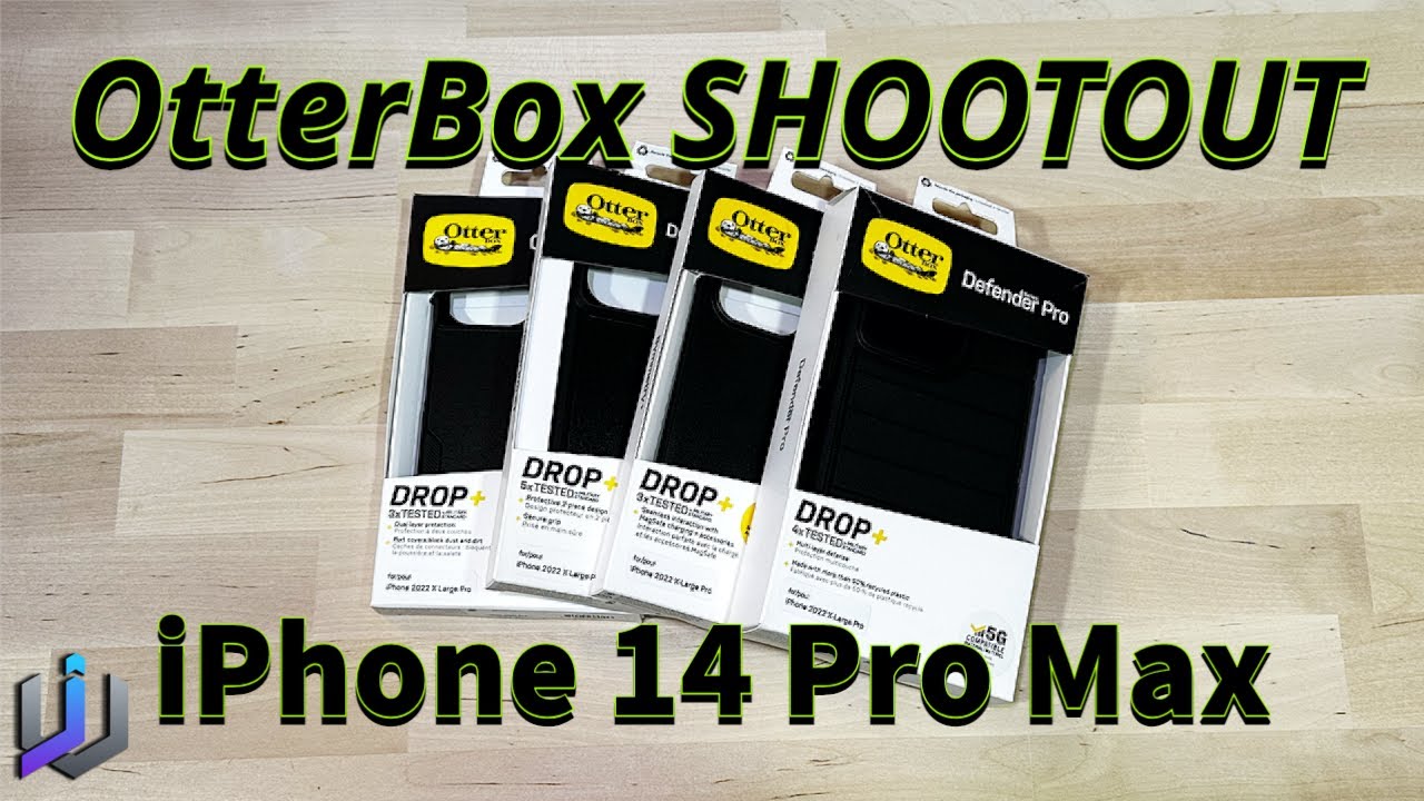 OtterBox Shootout - Symmetry VS Defender VS Commuter VS DefenderXT - iPhone 14 Pro Max