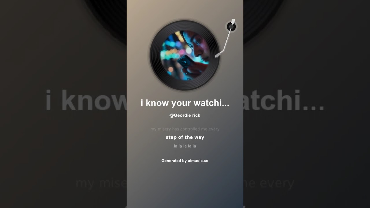 i know your watching on your phone