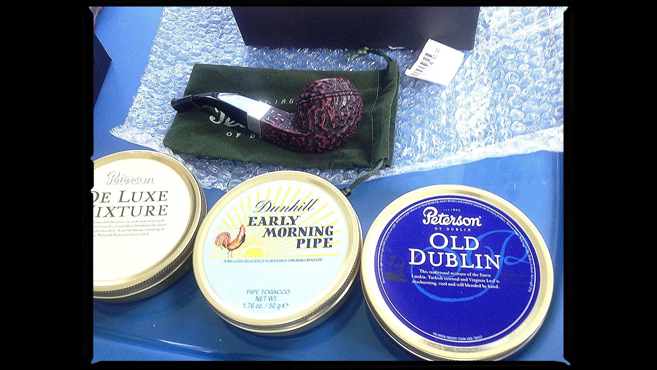 Peterson Sherlock Holmes   Unboxing and Tobaccos