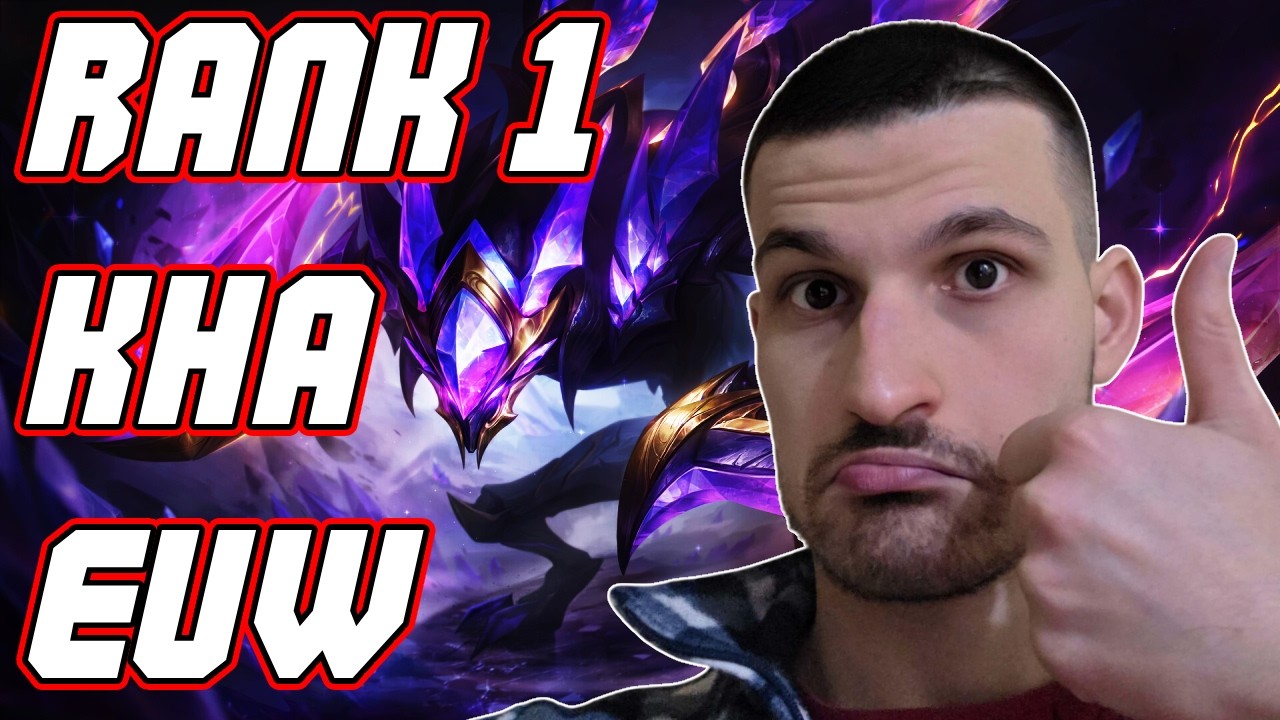 RANK 1 KHA EUW ПЕРФЕКТНА 15 0 4 с НАЙ-МНОГО ДМГ