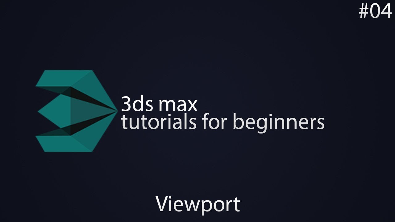 3ds max beginners tutorials - #4 viewports