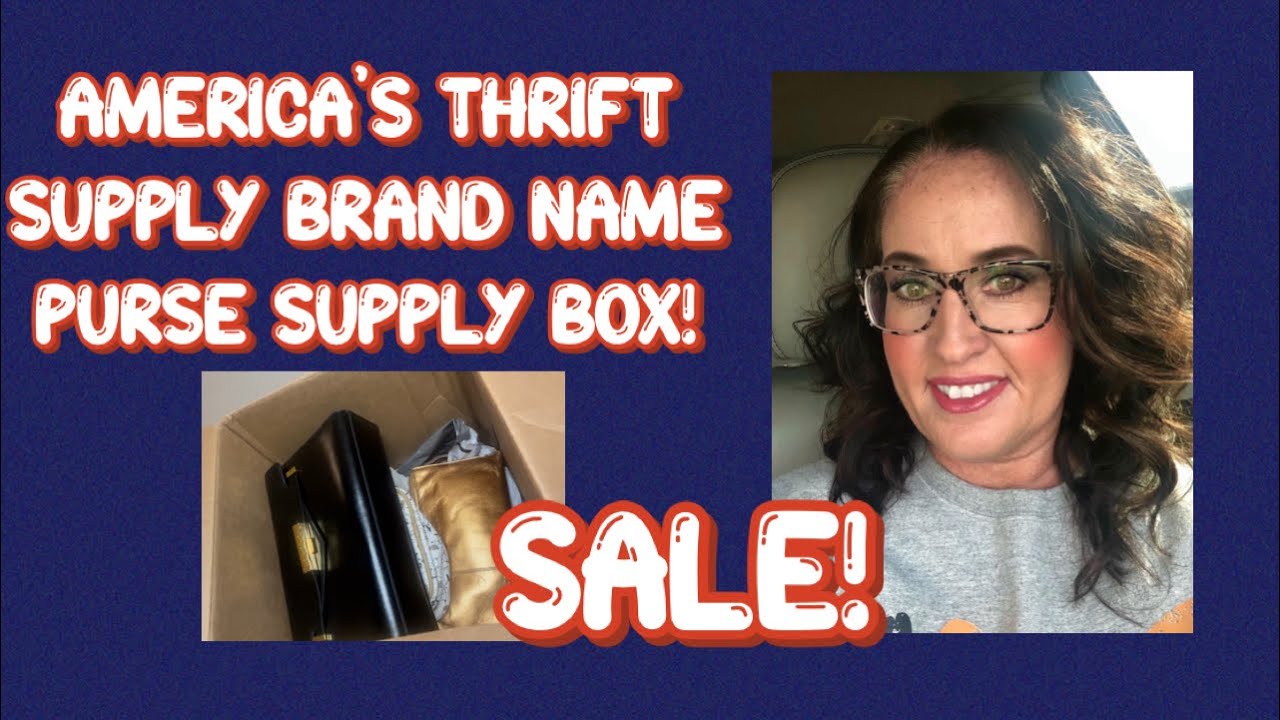 America&rsquo;s Thrift Supply Brand Name Purse Box Unboxing! & SALE! #purses #americasthriftsupply #sale