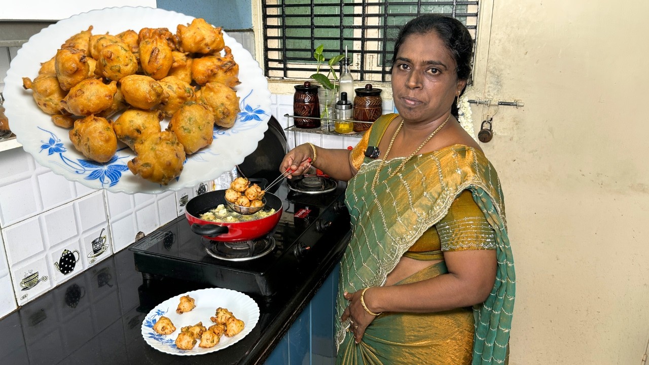 வெறும் 5 நிமிடத்தில் சுவையான Crispyயா போண்டா செய்யலாமா? Snacks Bonda Recipe