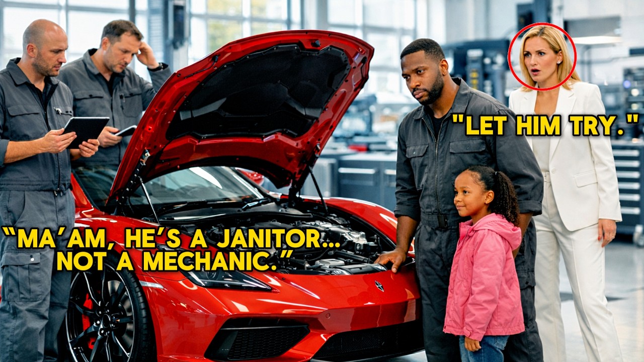 The CEO's Supercar Wouldn't Start — A Black Single Dad Fixed It by Listening, After Engineers Failed