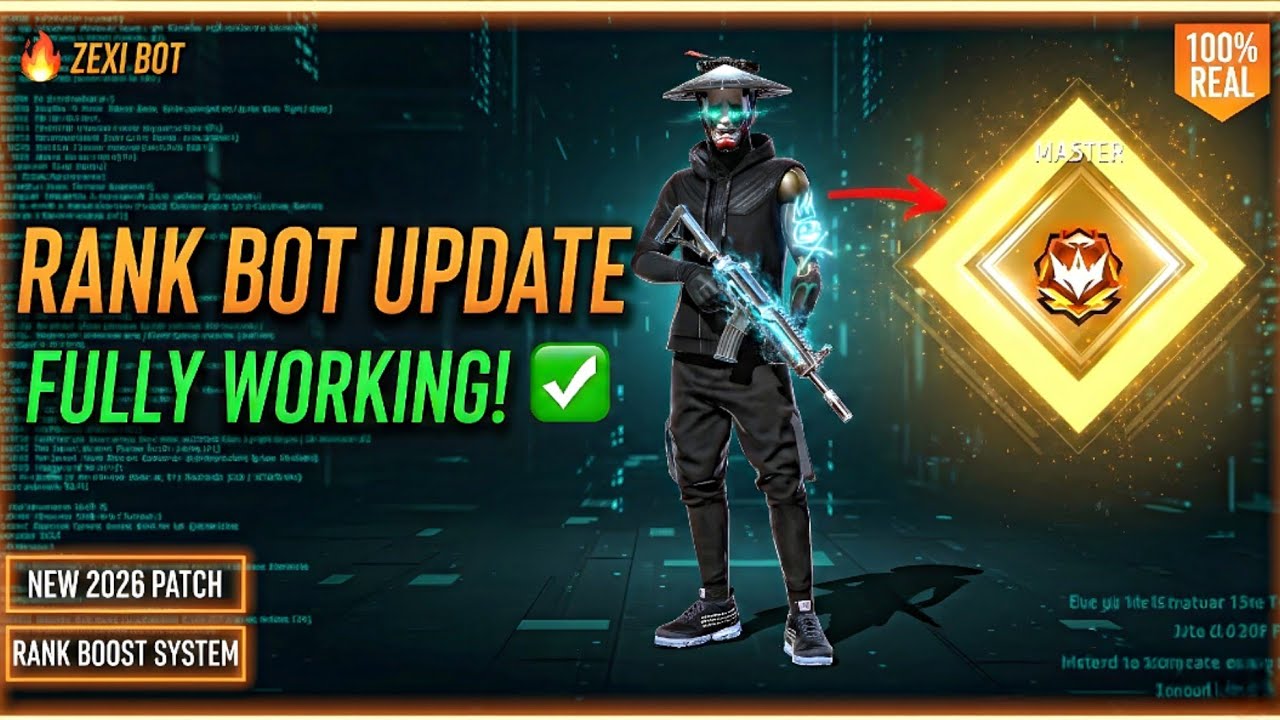 HOW TO MAKE RANK BOT 🤖|FREE FIRE RANK BOT 🔥😱 ZEXISTEY 