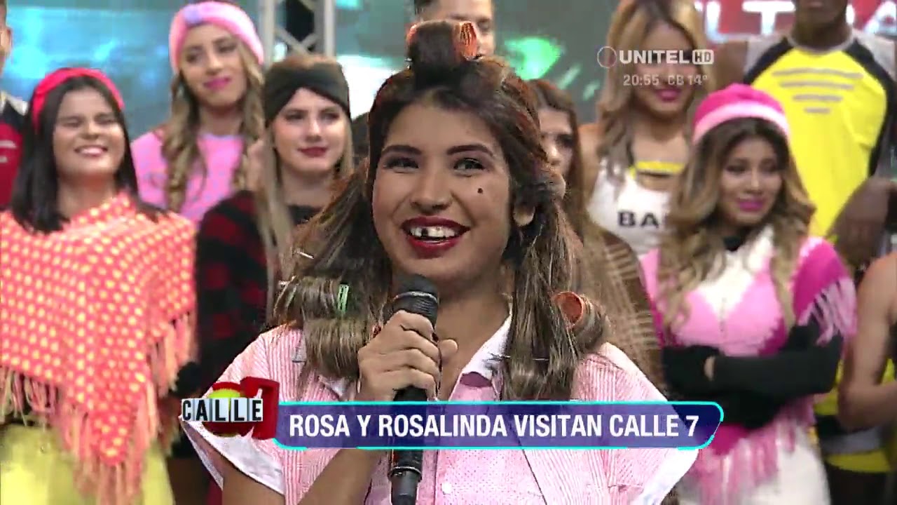 Rosa y Rosalinda visitaron Calle 7