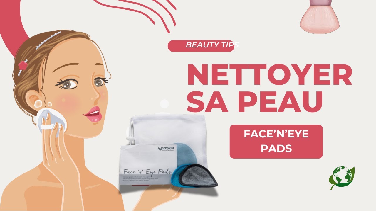 Microfibres d&eacute;maquillantes FACE 'N' EYE PADS PROWIN