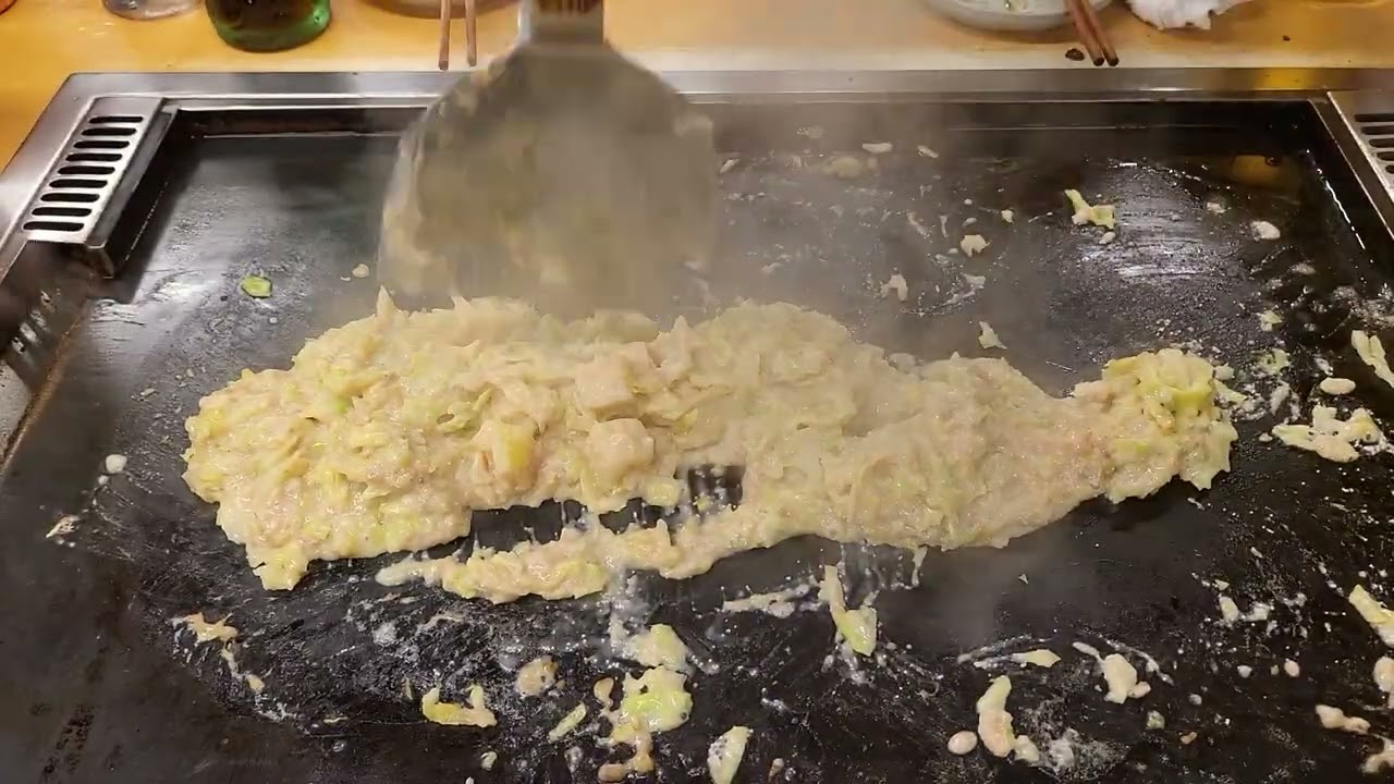 몬자야끼 #도쿄 #시부야 #오코게