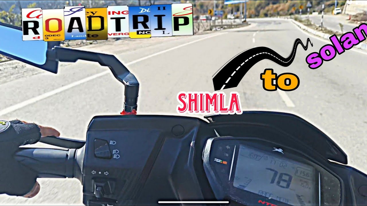  Yeh Mind refreshing ride 🚀 shimla to solan 💨💨 #ntorq125 #hyperride #crazyrider #roadtrip #ntorqrace