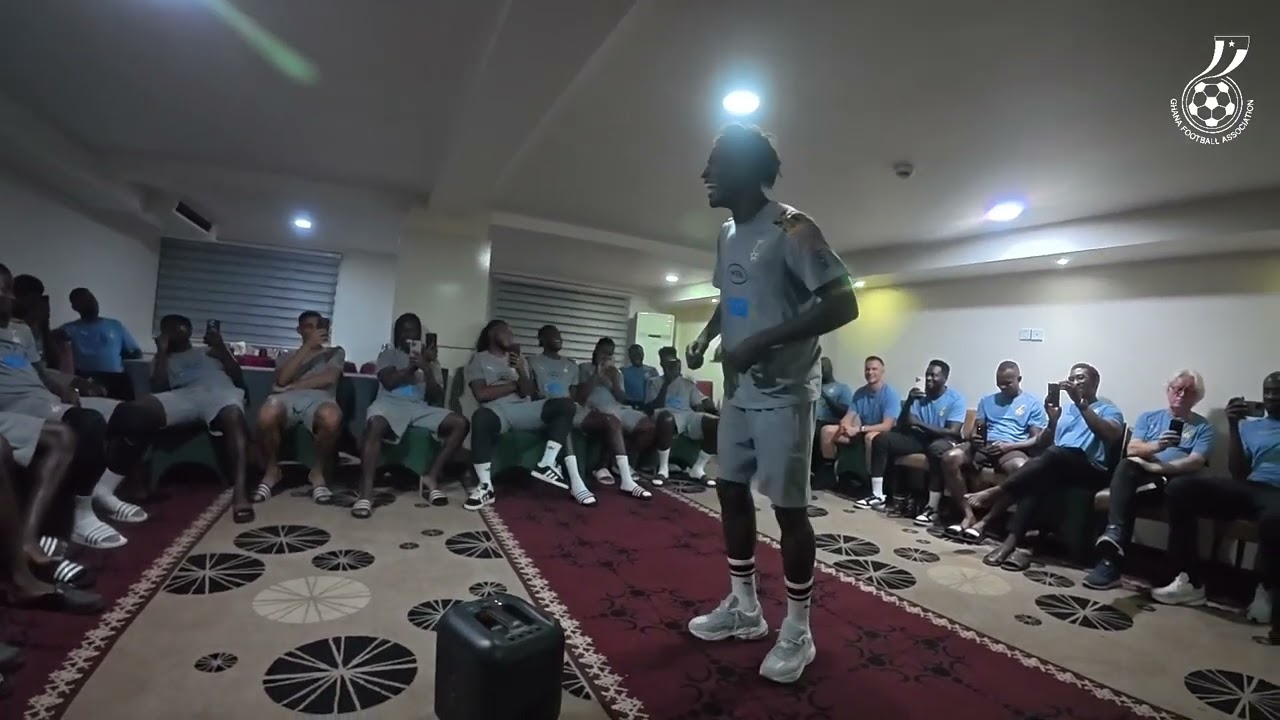 KOJO PEPRAH INITIATION INTO THE BLACK STARS